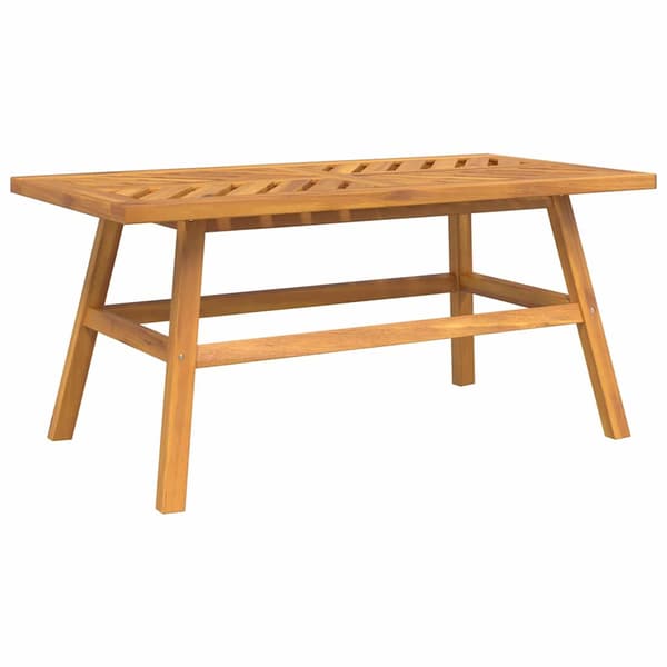 vidaXL Hage lounge sett 4 pcs Brun Solid akasietre