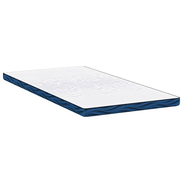 vidaXL Madrasskydd Vit 90 x 200 cm Jacquardtyg