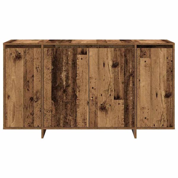 vidaXL Sideboard Gammalt trä 135 x 41 x 75 cm Konstruerat trä
