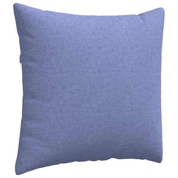 vidaXL Soffkuddar 2 st Blå 50 x 50 cm tyg