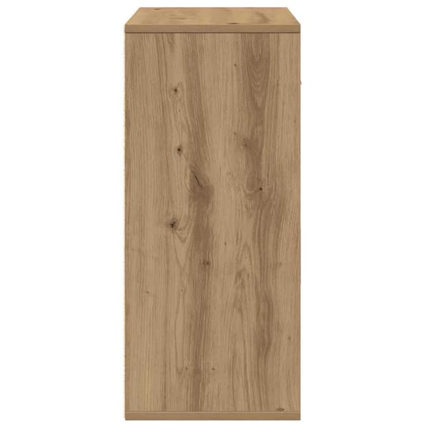 vidaXL Serviesskap Artisan Eik 60 x 31 x 70 cm Konstruert tre