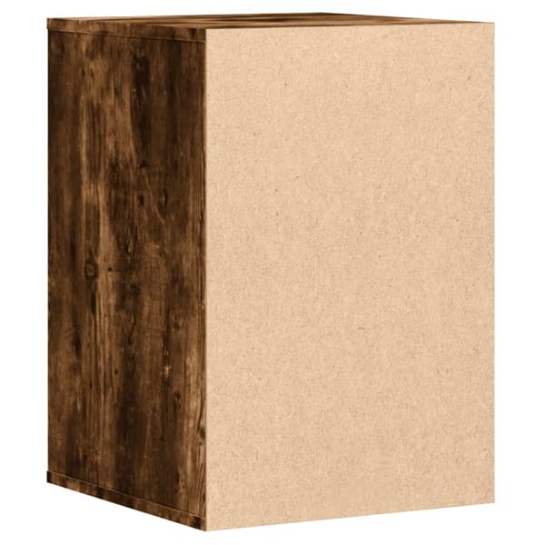 vidaXL Kommode røkt eik 40x41x58 cm konstruert tre