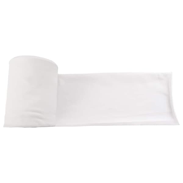 vidaXL Avloppsrör Vit 16 x 5000 cm tyg