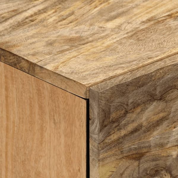 vidaXL Nattbord 50x33x60 cm heltre mango