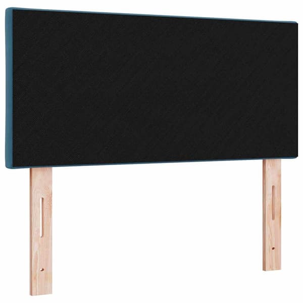 vidaXL LED huvuddyna Mörkblå 90 cm Sammet