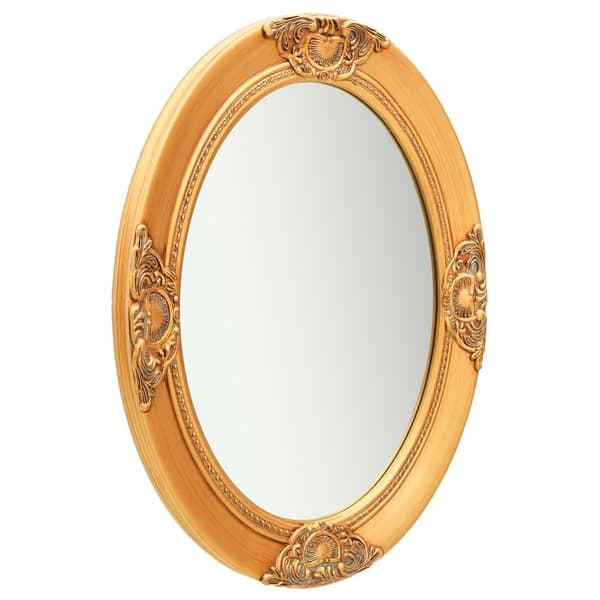 vidaXL Väggspegel barockstil 50x70 cm guld