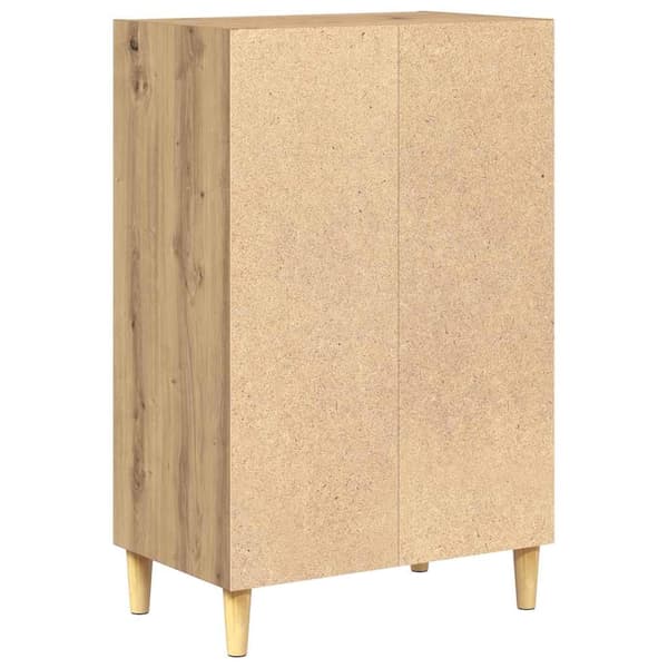 vidaXL Serviesskap Artisan Eik 57 x 35 x 89,5 cm Konstruert tre