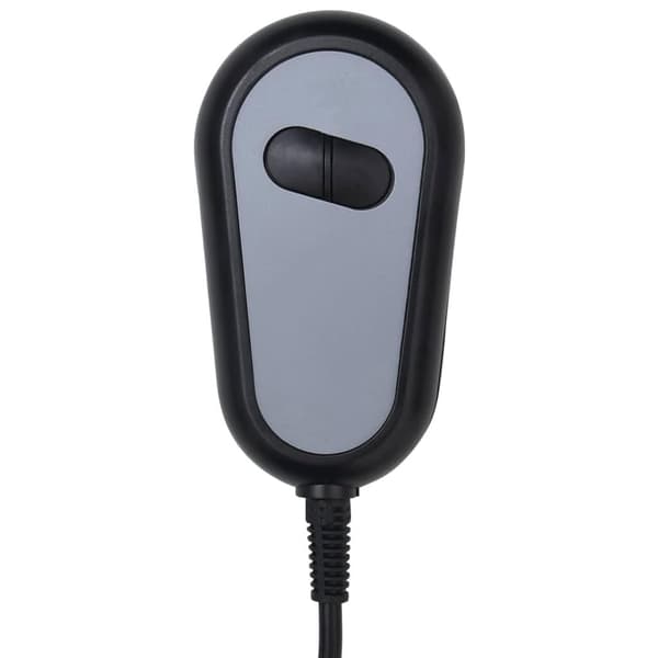 vidaXL Elektrisk massagefåtölj taupe tyg