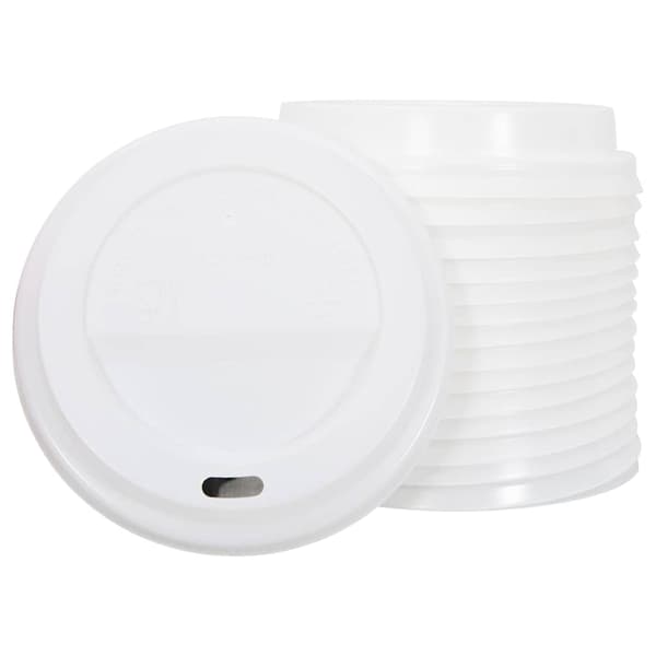 vidaXL Kaffekoppar i papper med lock 1000 st 12oz 300ml