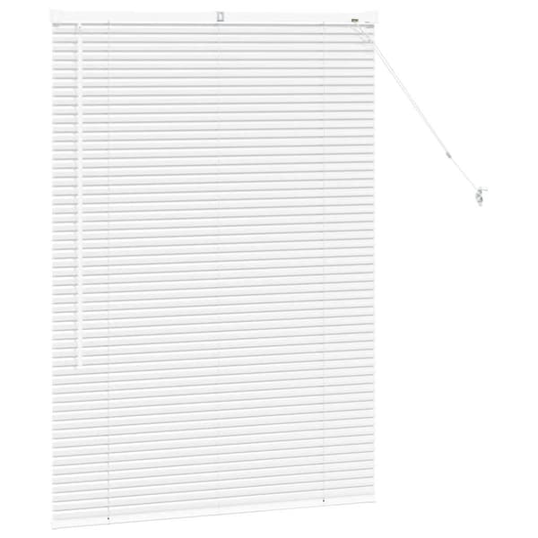 vidaXL Persienner Vit 130 x 95 cm Aluminium