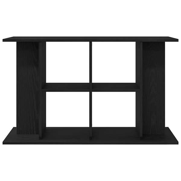vidaXL Akvariestativ svart eik 100x40x60 cm konstruert tre