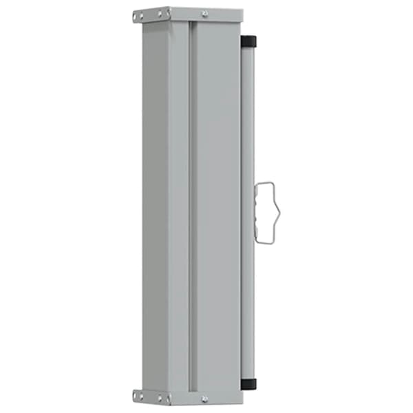 vidaXL Uttrekkbar sidemarkise 60x300 cm rød