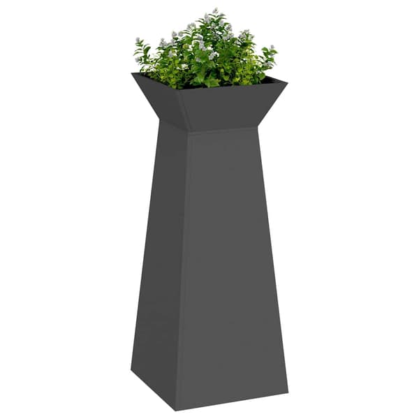 vidaXL Søyleplanter Svart 40 x 40 x 100 cm