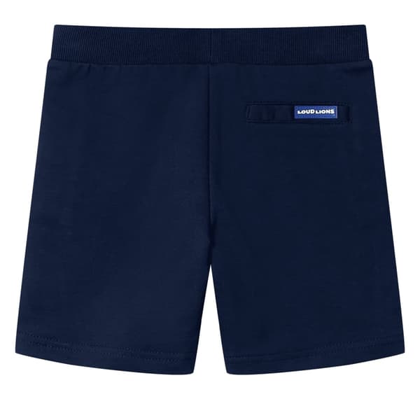 vidaXL Barnshorts marinblå 92