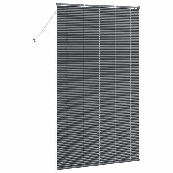 vidaXL Persienner Mörkgrå 220 x 135 cm Aluminium