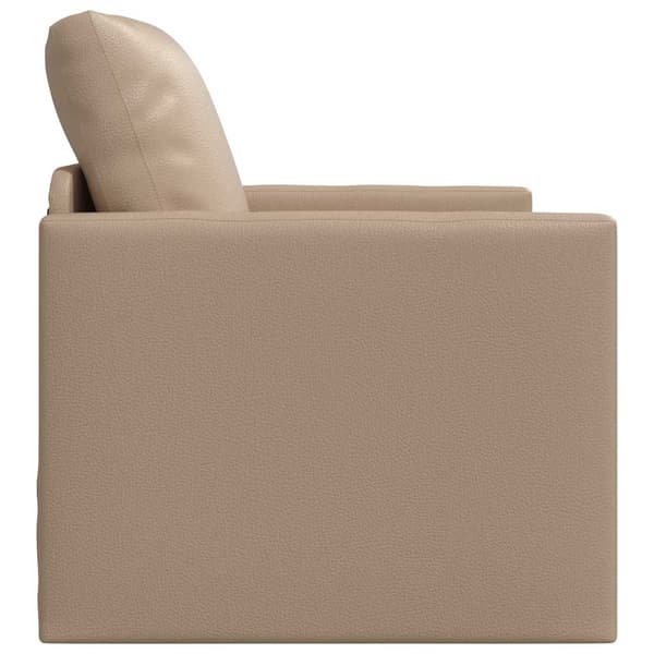 vidaXL Soffsäng 60cm Cappuccino Konstläder