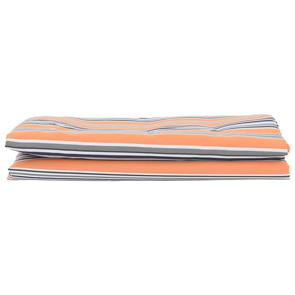 vidaXL Markisbyte Blå och Orange 1000 x 160 cm Polyesterduk