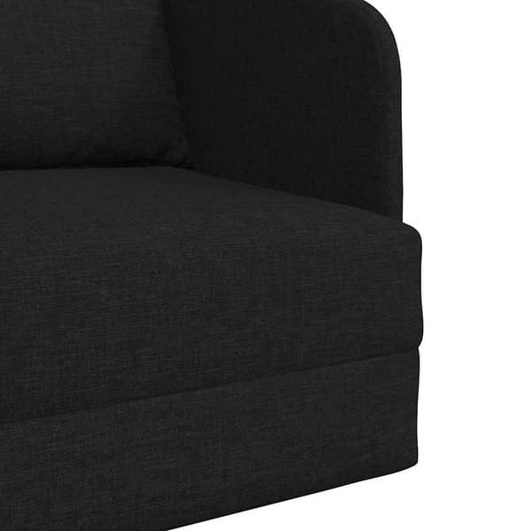 vidaXL Soffsäng 60cm Svart tyg