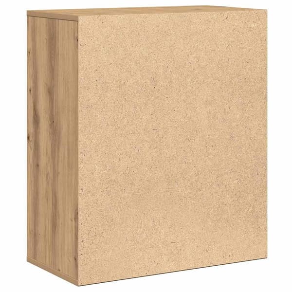 vidaXL Serviesskap Artisan Eik 60 x 31 x 70 cm Konstruert tre