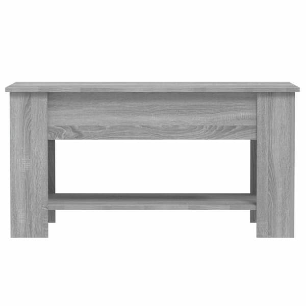 vidaXL Soffbord grå sonoma 101x49x52 cm konstruerat trä