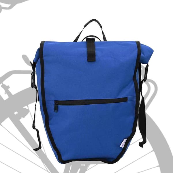 vidaXL Cykelväska Blå 32,5 x 17 x 57 cm Polyester