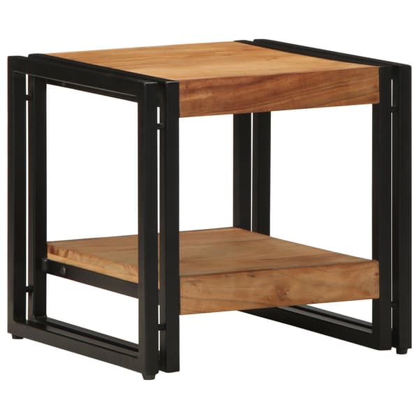 vidaXL Kaffebord Brun 40 x 40 x 38 cm Solid akasietre