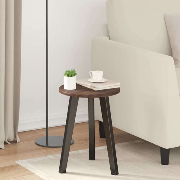 vidaXL Bordplate brun eik 30 x 30 x 1,5 cm Konstruert tre