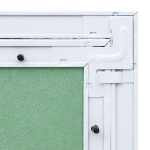 vidaXL Access Panel Grön, Silver Aluminium, Gips 450 x 300 x 12,5 mm