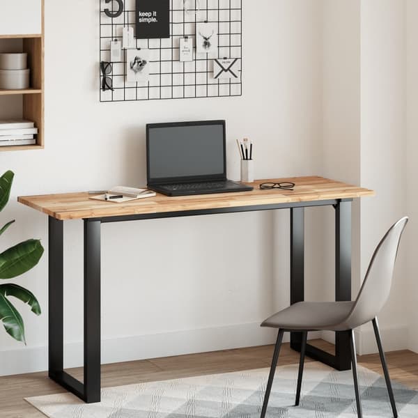 vidaXL Bordplate rektangulær 120x50x2 cm heltre akasie