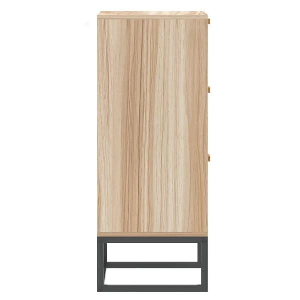 vidaXL Skjenk 60x30x75 cm konstruert tre