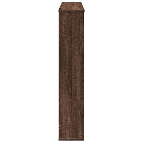 vidaXL Spiselkrans brun ek 100x20x100 cm konstruerat trä