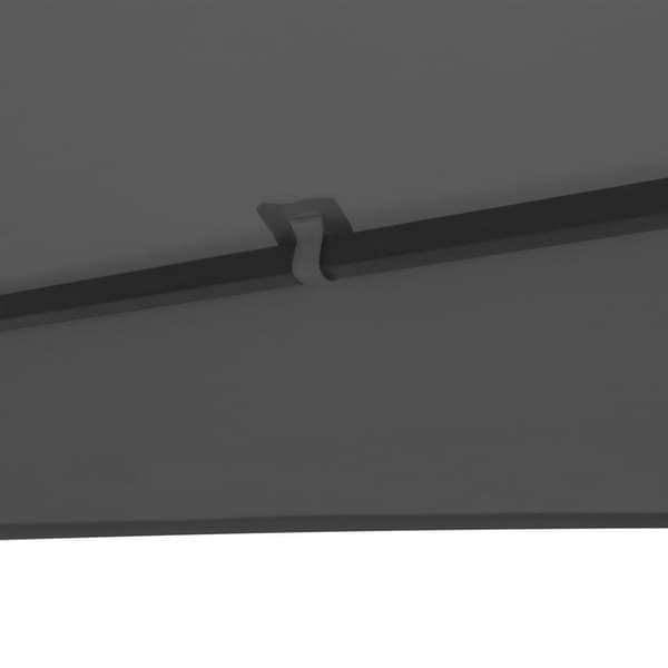 vidaXL Paviljong 323x275x265 cm antracit