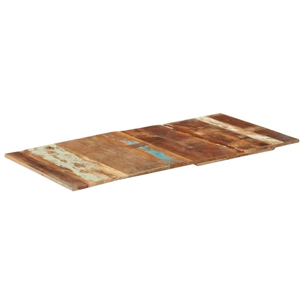 vidaXL Rektangulær bordplate 60x120 cm 15-16 mm gjenvunnet heltre