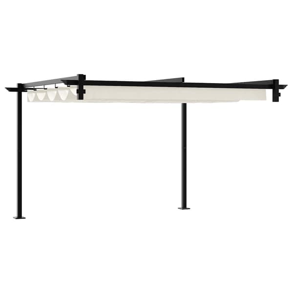 vidaXL Paviljong Krem 300 x 300 x 200 cm Polyester