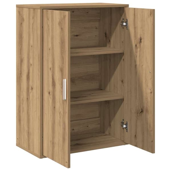 vidaXL Serviesskap artisan eik 60 x 31 x 84 cm Konstruert tre