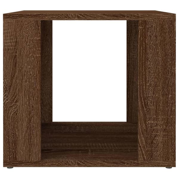 vidaXL Nattbord brun eik 41x40x36 cm konstruert tre