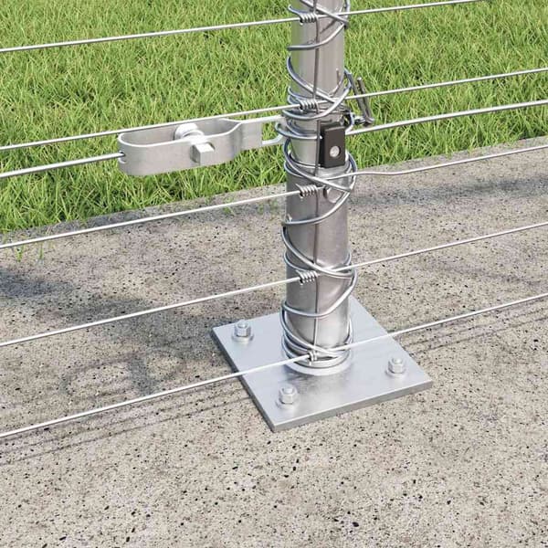 vidaXL Gjerdepåle Galvanisert 25 x 1,6 m Stål