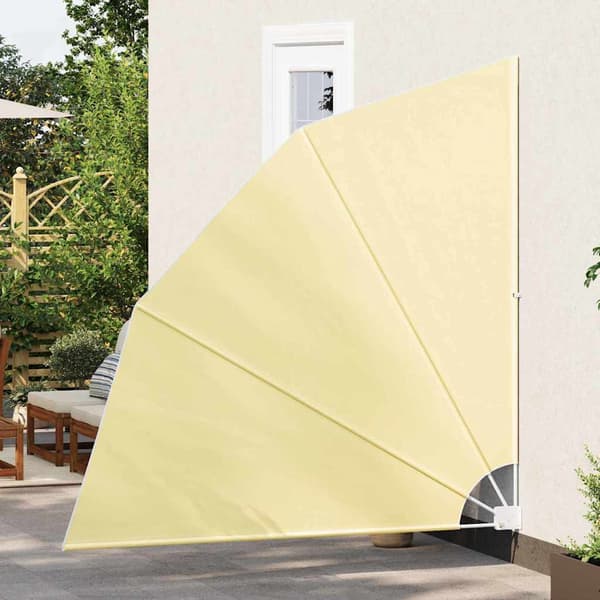 vidaXL Balkongskärm Sand 210 x 210 cm Polyester