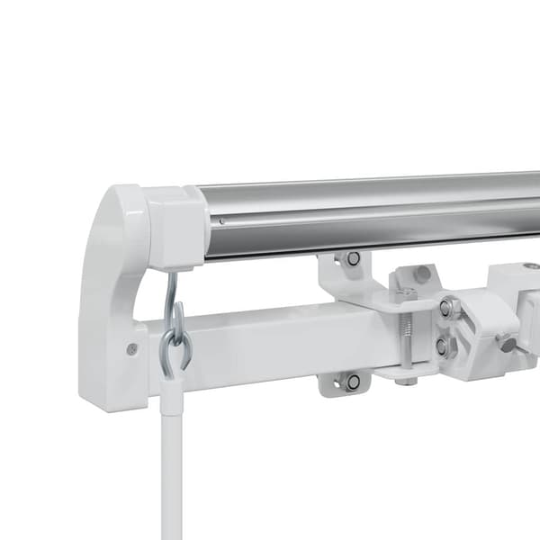 vidaXL Markise Hvit 4 × 3 m Metall