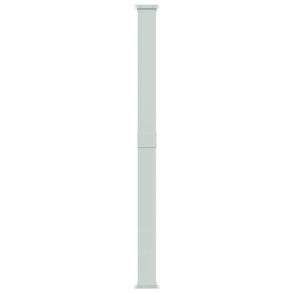 vidaXL Infällbar sidomarkis 200x600 cm gräddvit