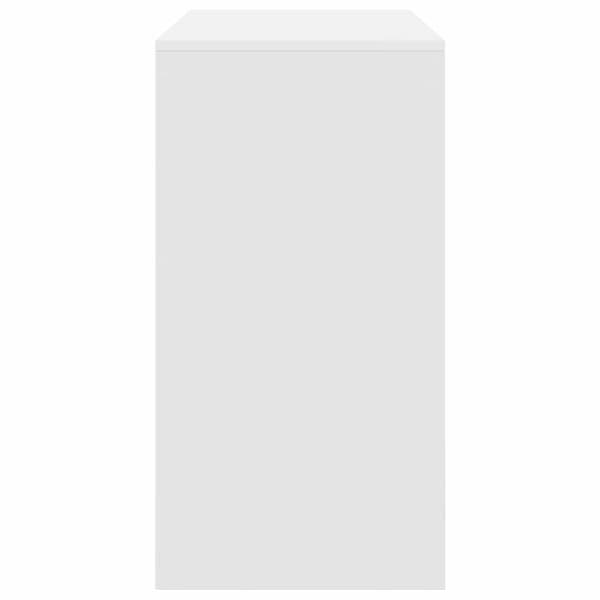 vidaXL Skrivebord Hvit 100 x 40 x 76 cm
