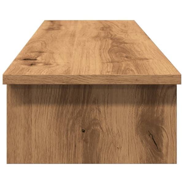 vidaXL Skjermstativ artisan eik 100x27x15 cm konstruert tre