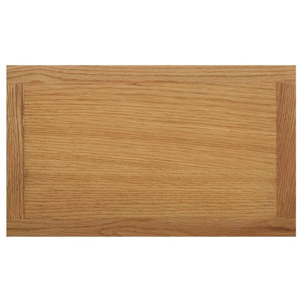 vidaXL Magasinbord 45x27x42 cm heltre eik