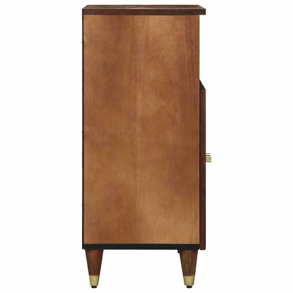 vidaXL Skobänk 110x35x40 cm Solidträd Återvunnet