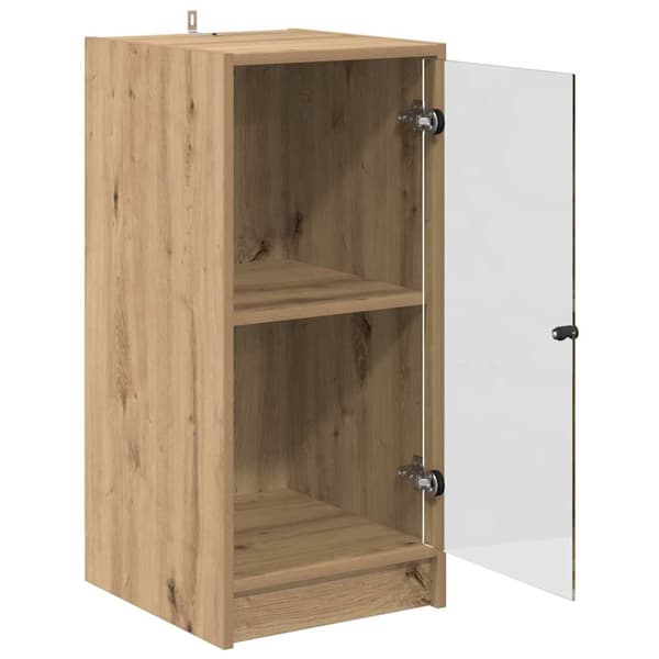 vidaXL Serviesskap artisan eik 35 x 37 x 76 cm Konstruert tre