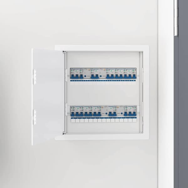 vidaXL Tilkomstpaneler Hvit 30 x 30 cm ABS-plast