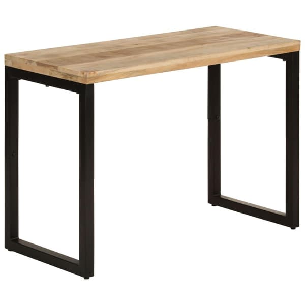 vidaXL Spisebord 110x50x76 cm heltre mango
