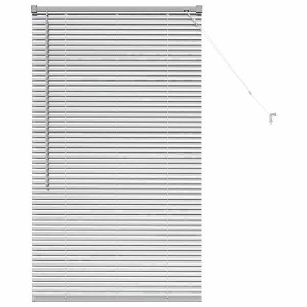 vidaXL Persienner Silver 130 x 75 cm Aluminium