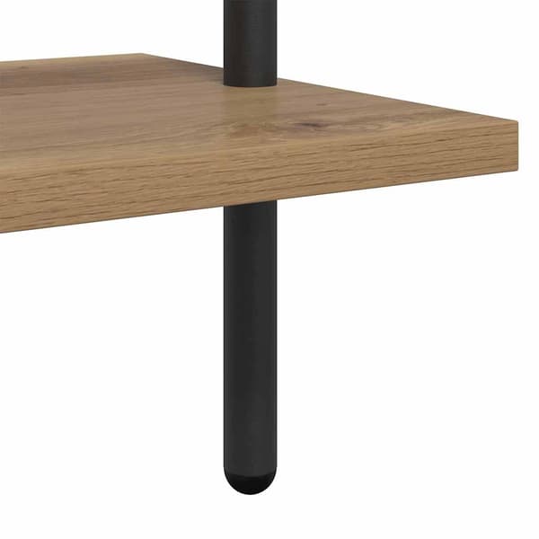 vidaXL Bokhylle artisan eik 60 x 24 x 168 cm Konstruert tre