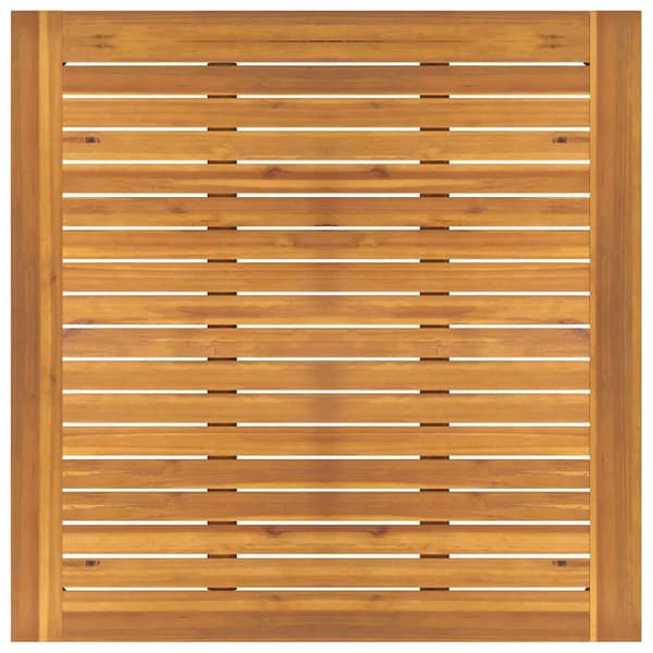 vidaXL Trädgårdsmöbelset 3 pcs Brun Massivt akaciaträ